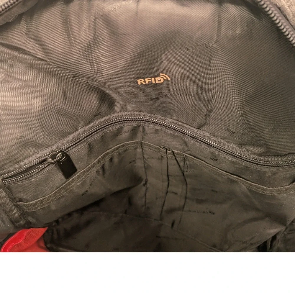 RFID Protection SwissMobility Gray Office Travel School‎ Medium Laptop Backpack